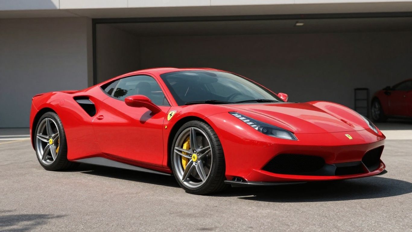 Ferrari Roma car exterior detail