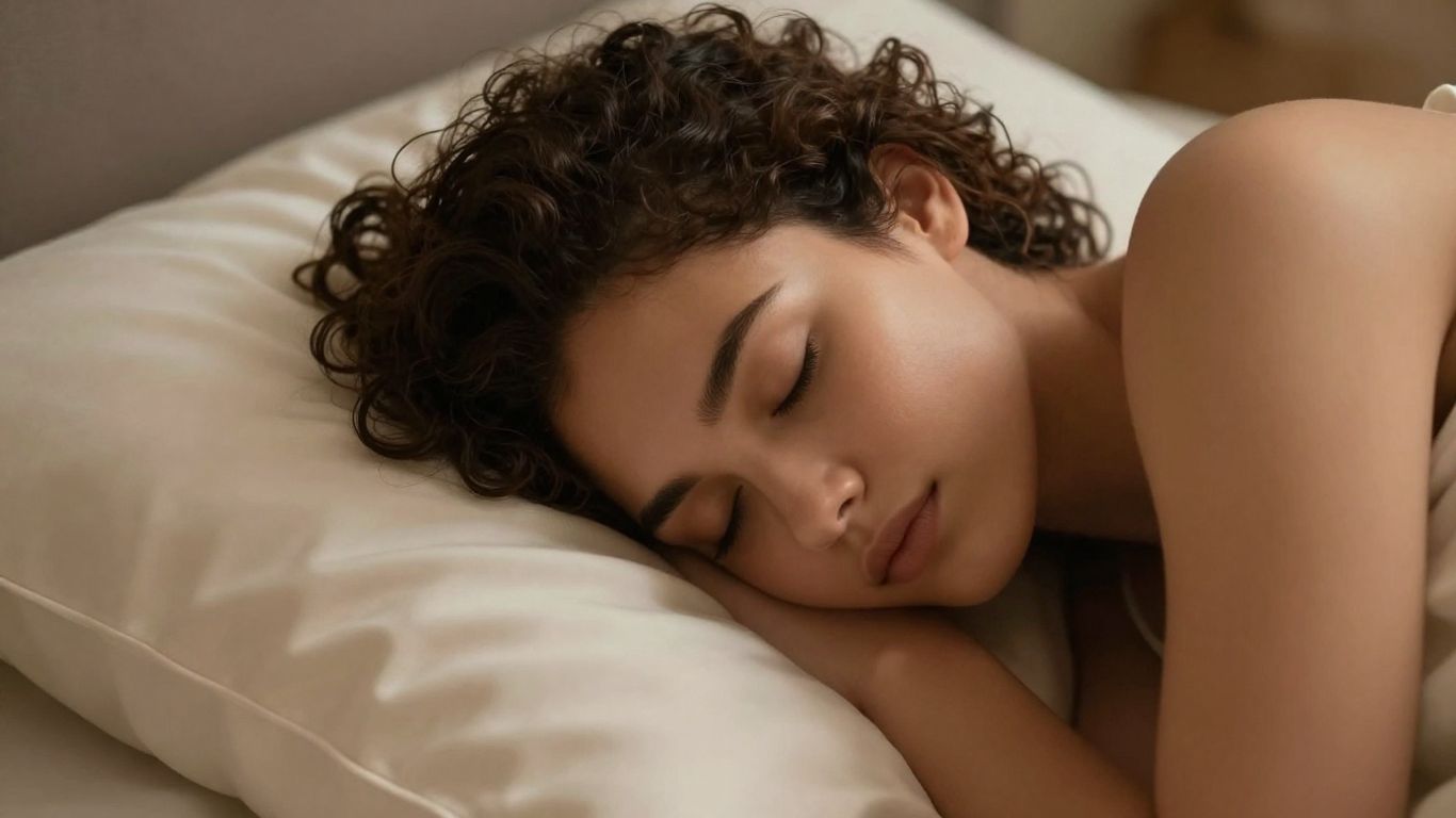 Curly hair overnight routine