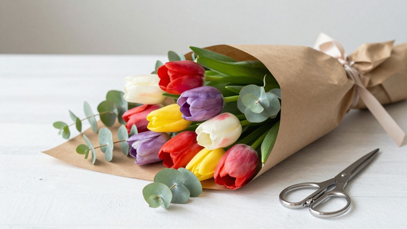 Fresh seasonal bouquet ready for delivery