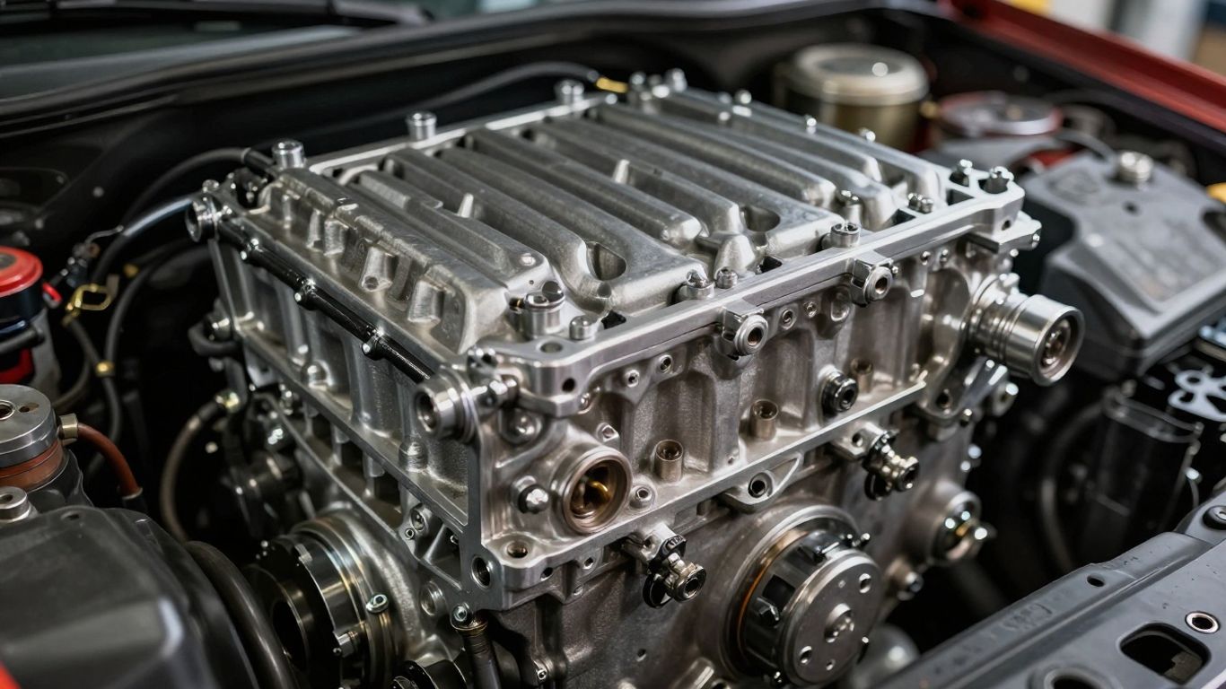 Interior components of a salvaged crossover