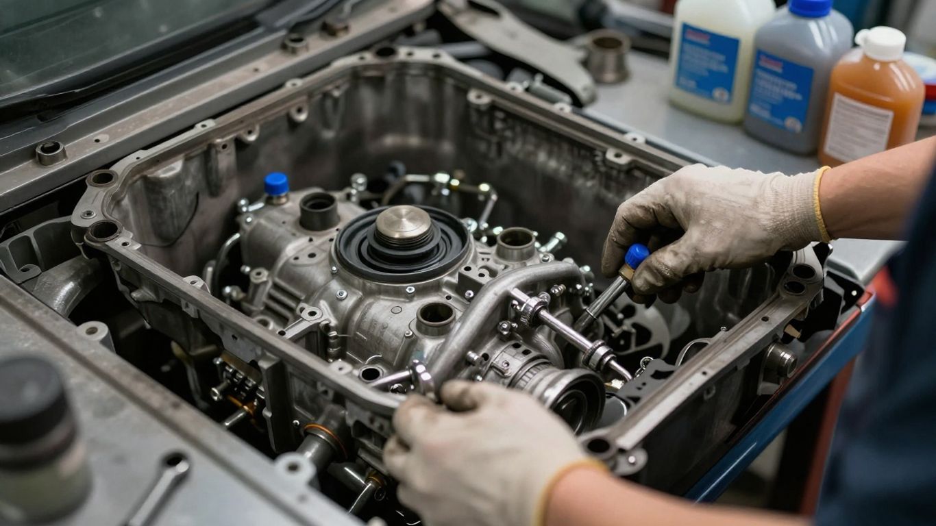 Renault gearbox service components