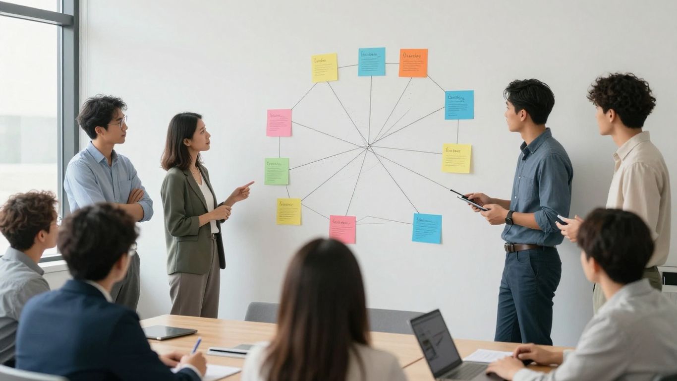 Customer journey planning across connected teams