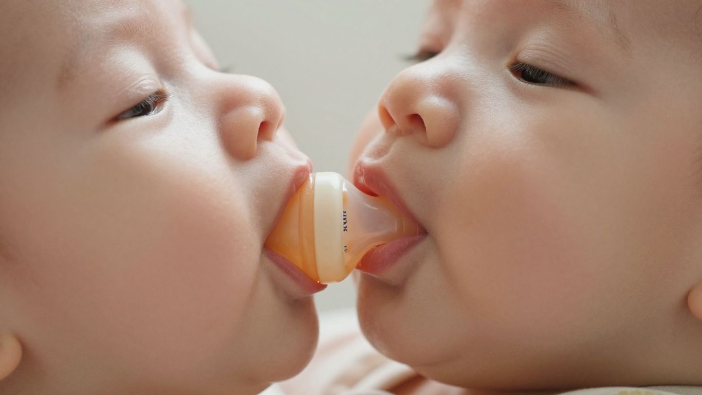 Bebé succionando tetina Suavinex correctamente.