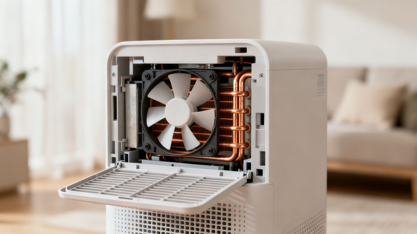 Essential components of home dehumidifiers