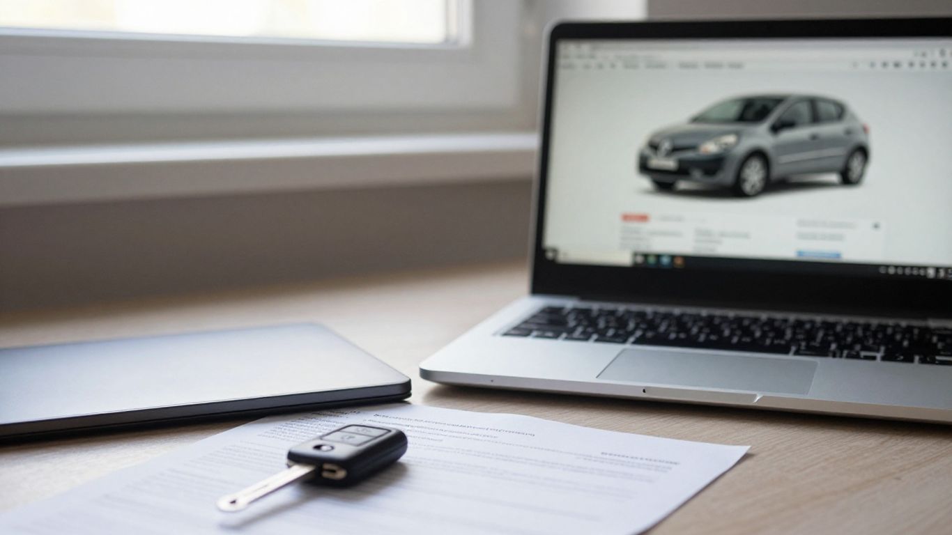 Gebrauchter Renault Clio bei digitaler Angebotsprüfung