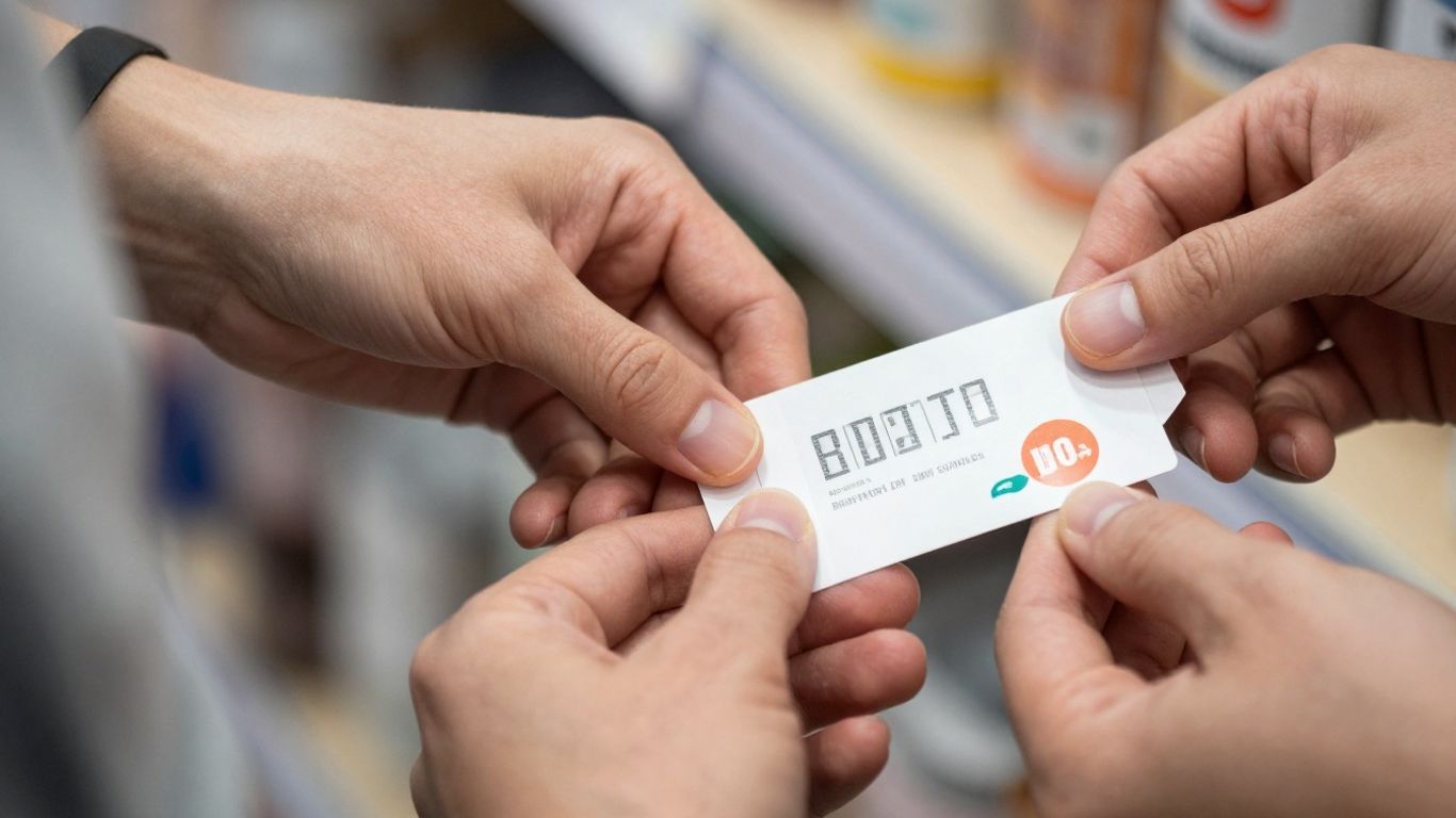 Product pricing and promotional stickers on items