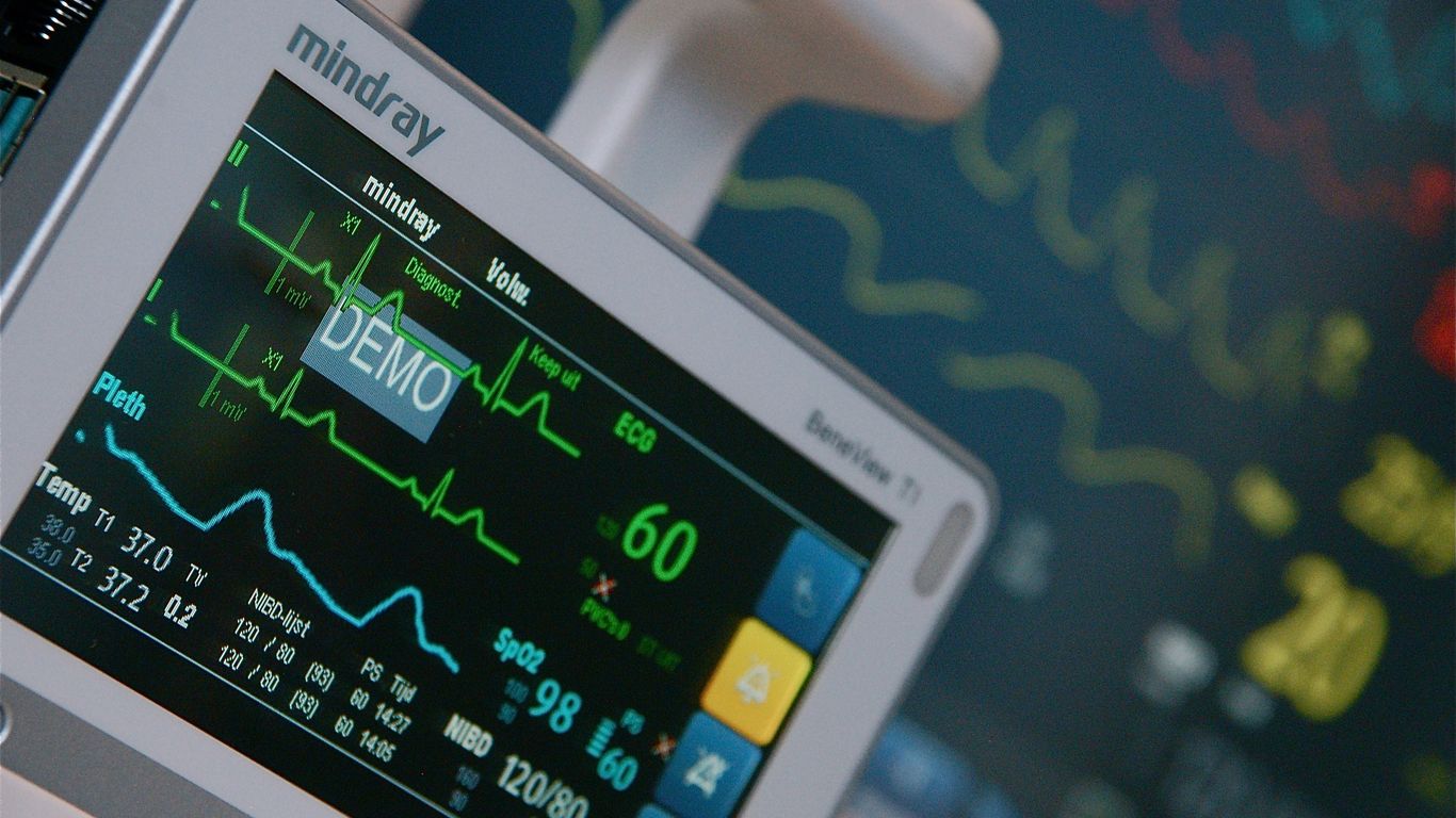 white digital device at 2 00