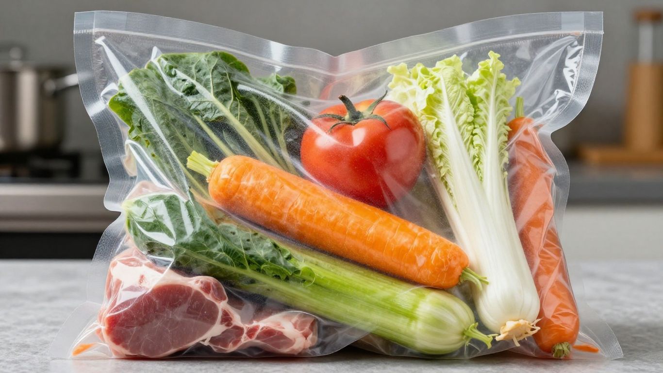 อาหารสดในถุงสุญญากาศ