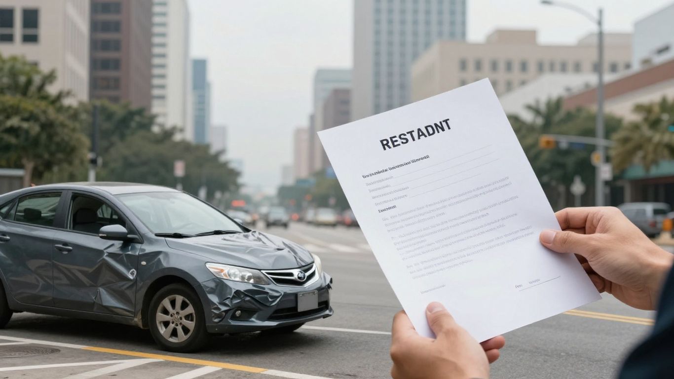 Car crash settlement negotiation in Savannah.