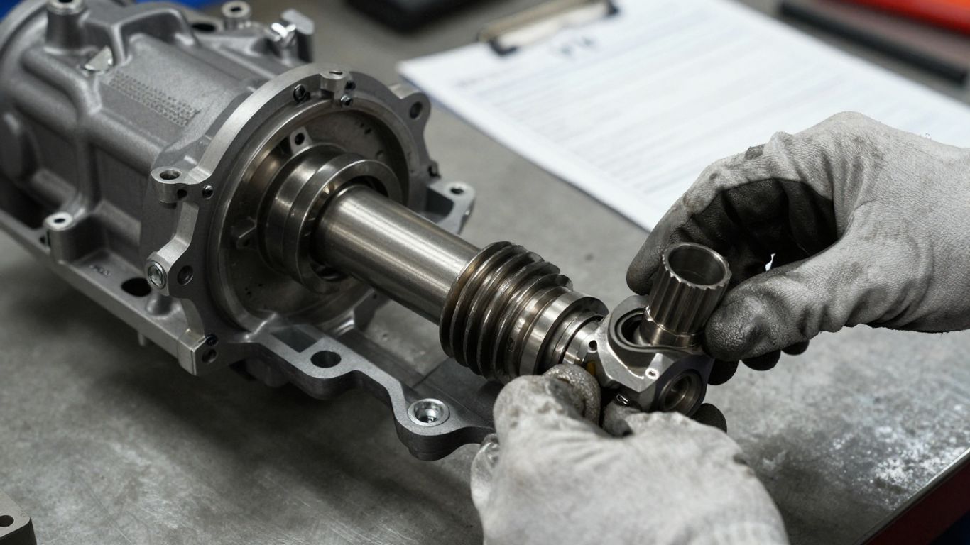 Chery transfer case fitment inspection