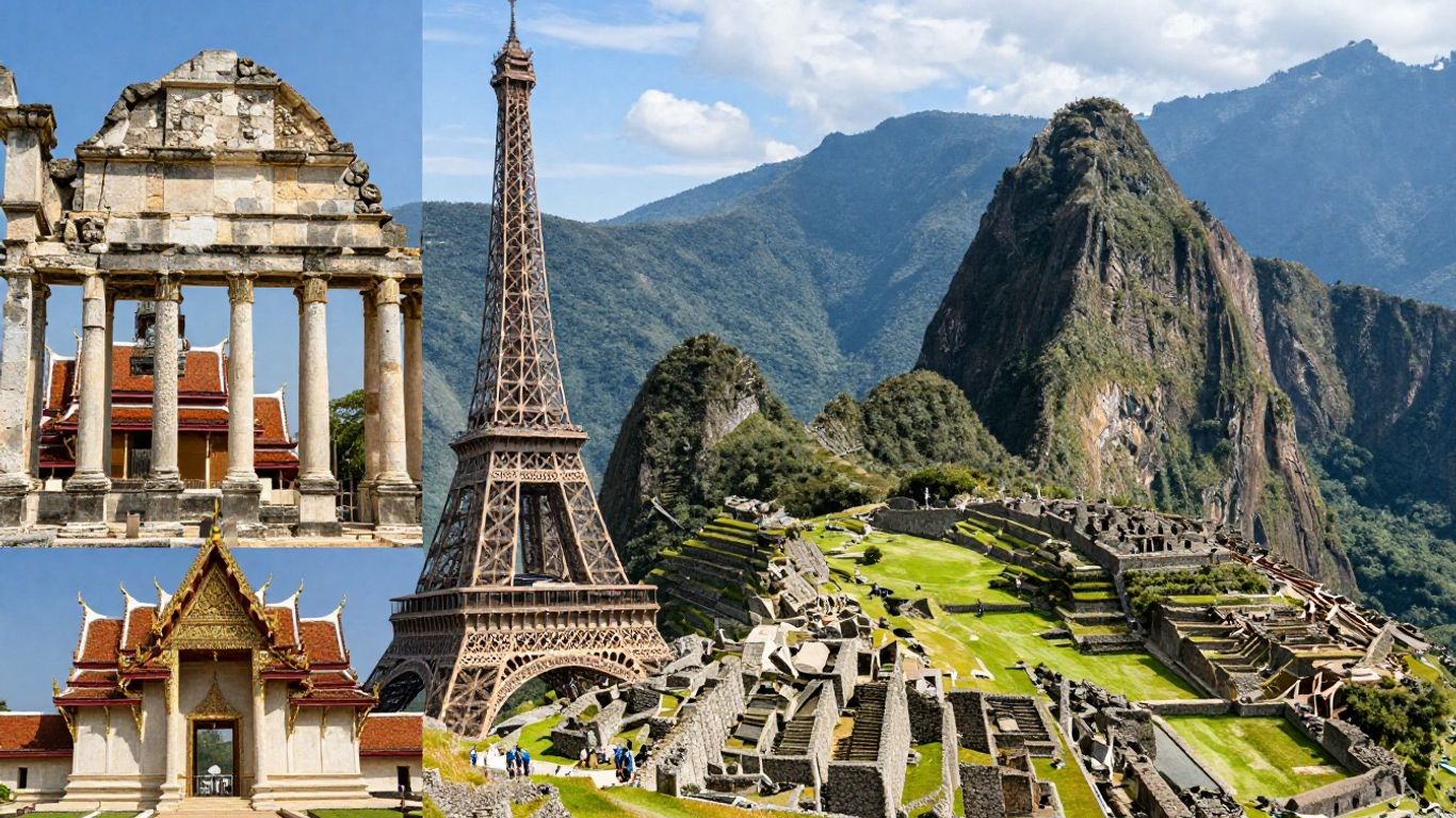 Gate 1 Travel destinations collage