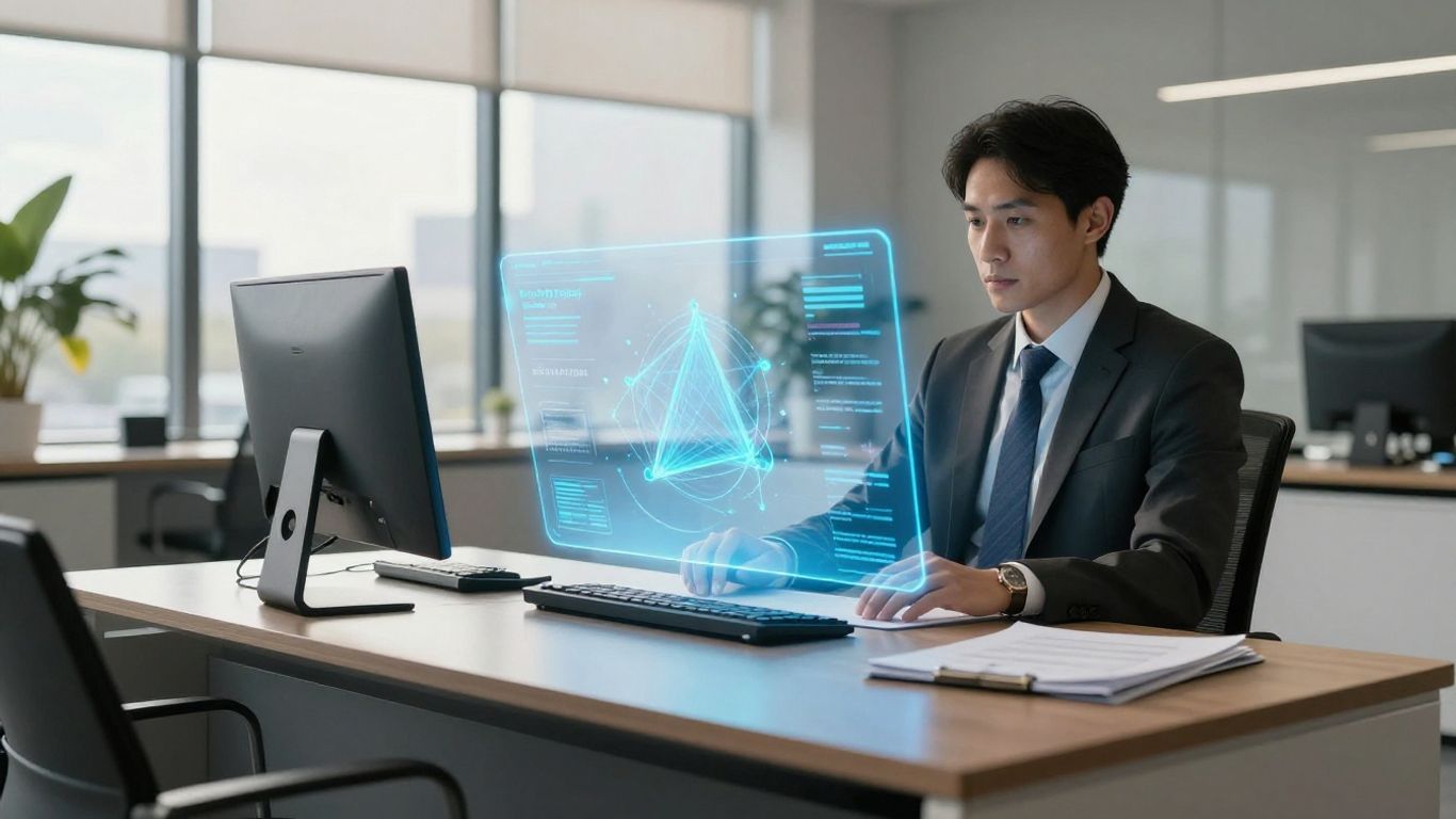 AI assisting mortgage broker in Australia