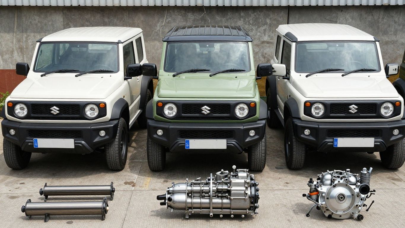 Suzuki vehicle engines for Swift, Vitara, and Jimny models.