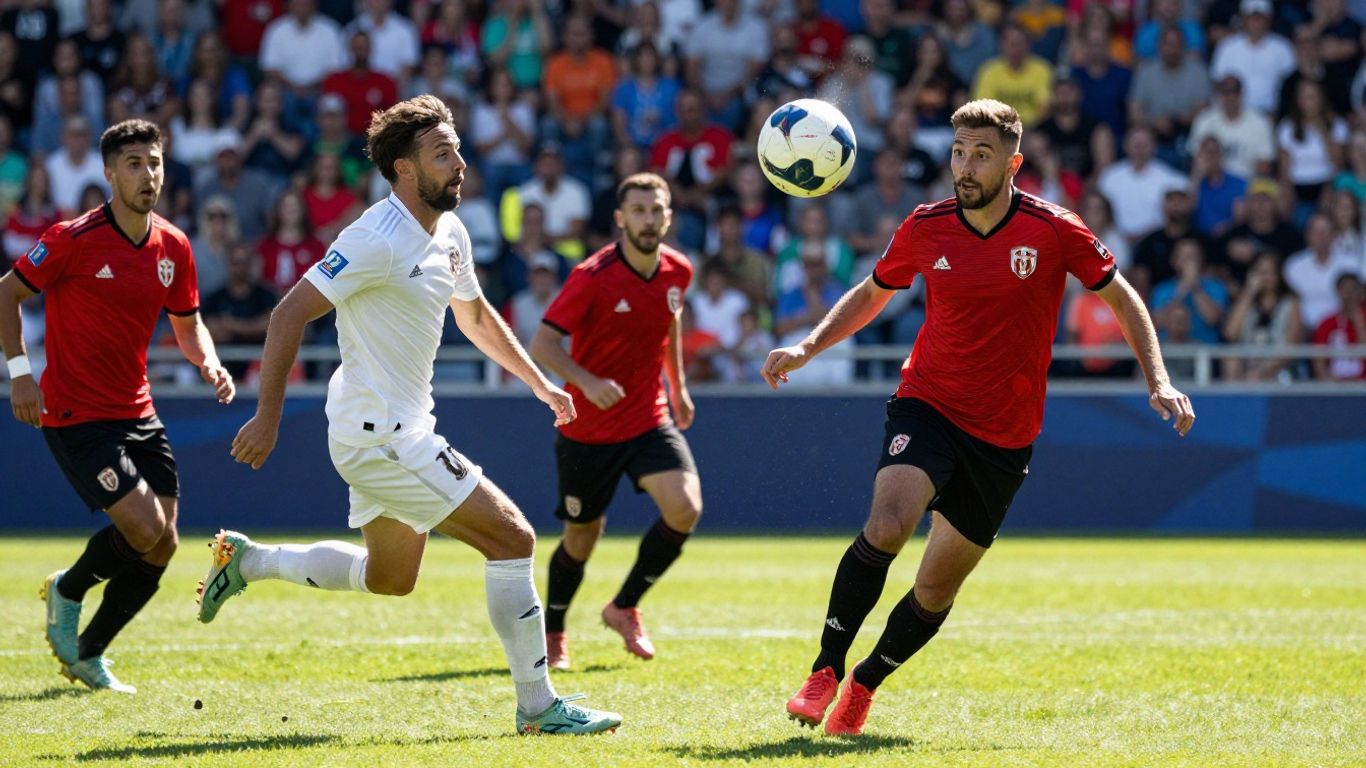 Balmain Touch Football players in action on a sunny field.