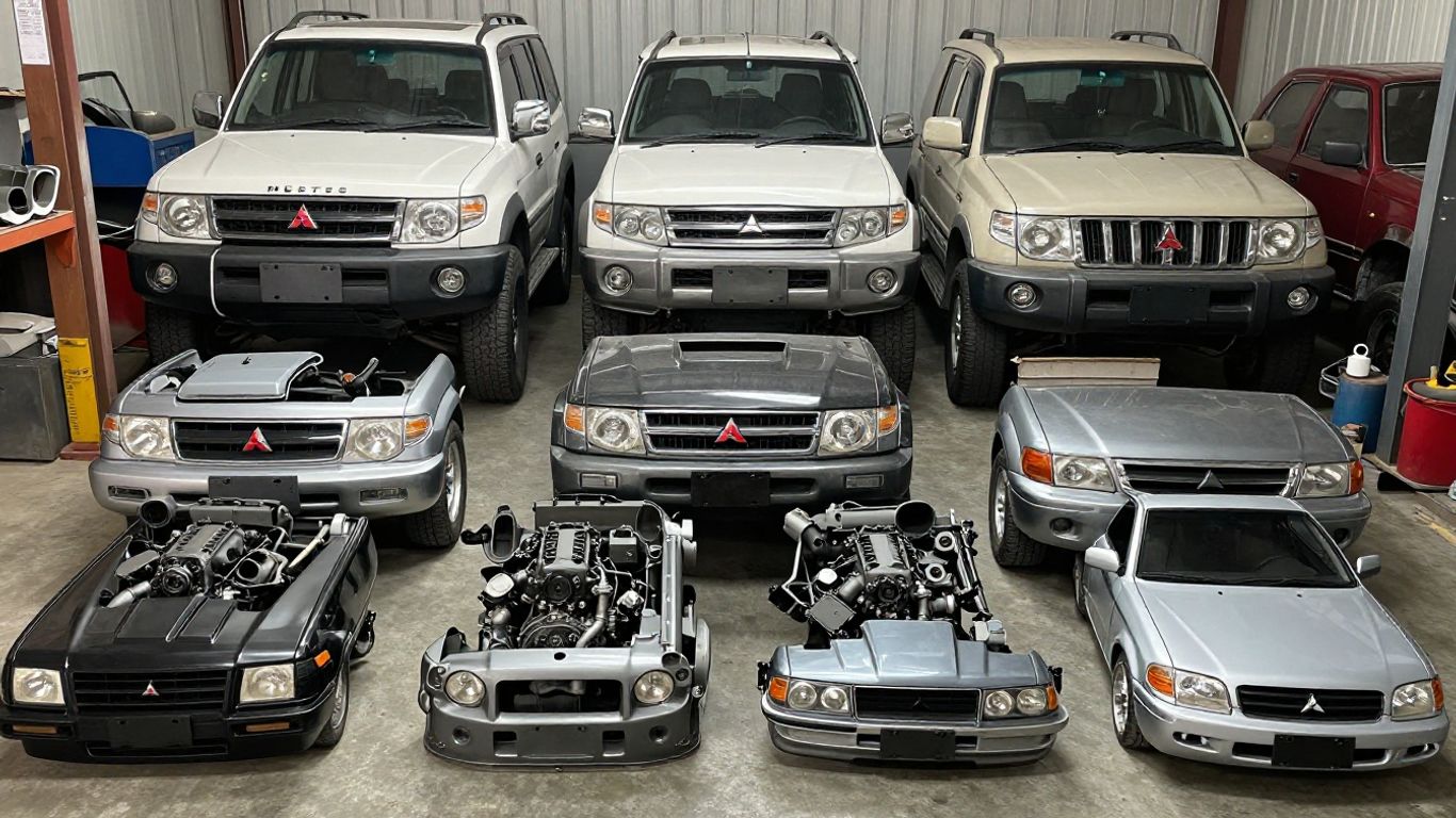 Used Mitsubishi Pajero, Triton, Lancer parts in Canberra