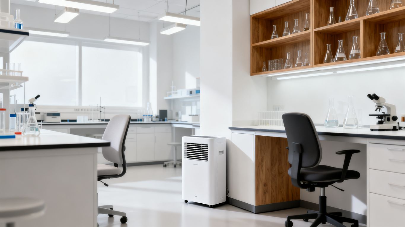Portable units used in smaller research spaces