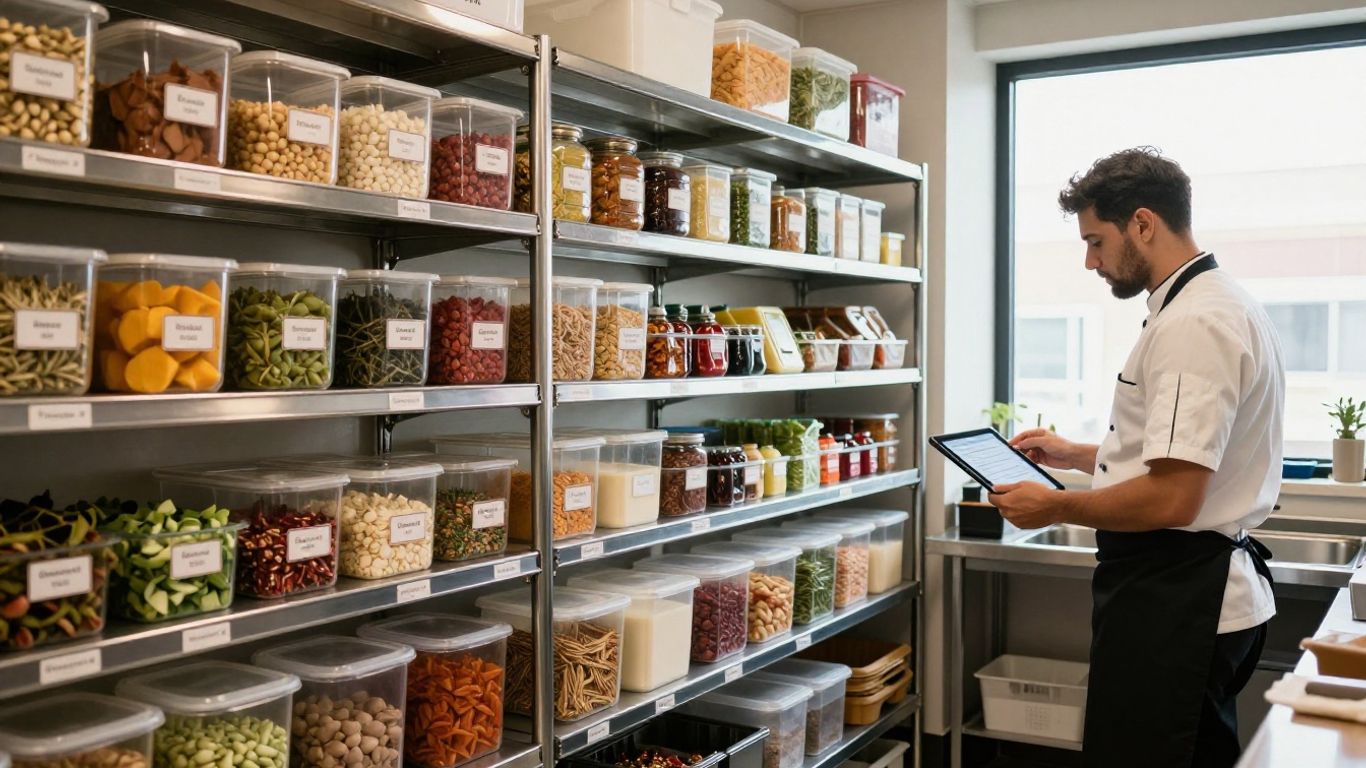 Gestion efficace des stocks en cuisine