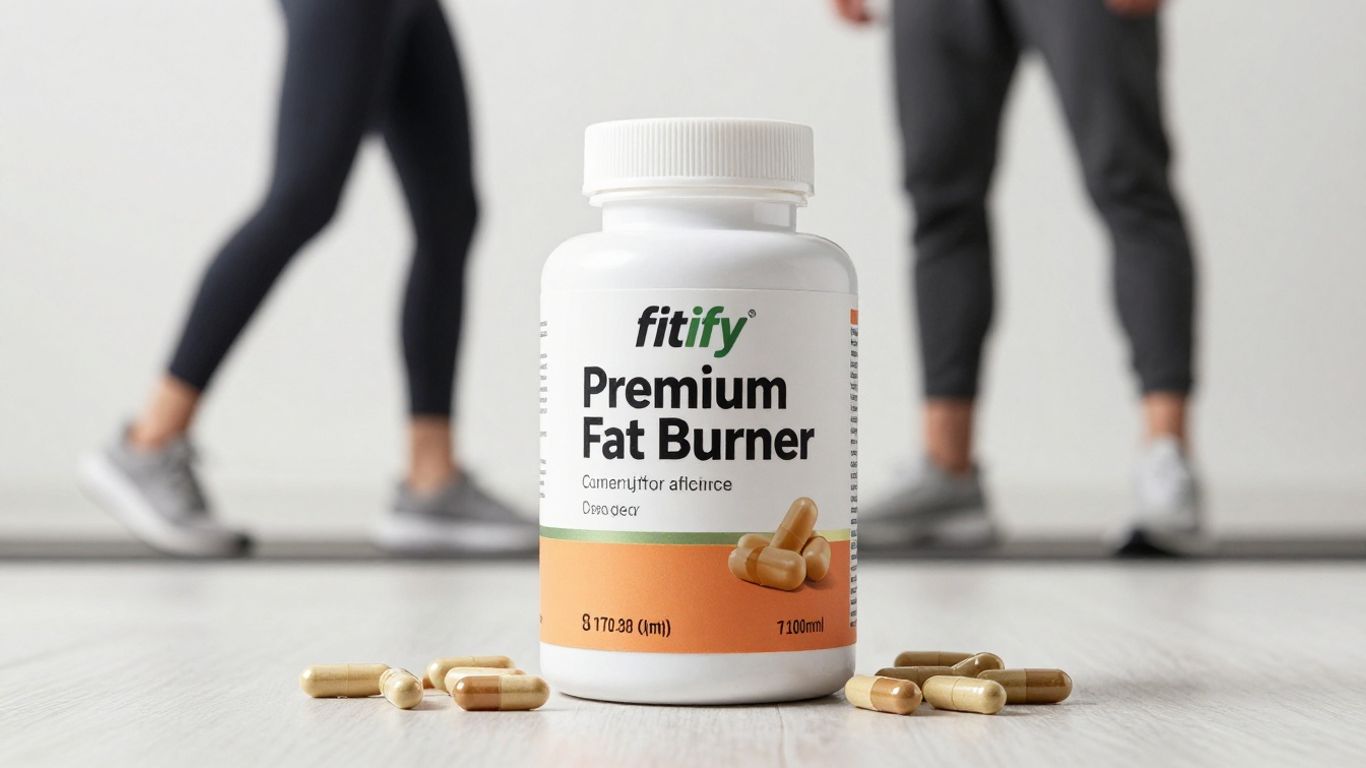 Fitify Premium Fat Burner capsules and bottle for weight loss.