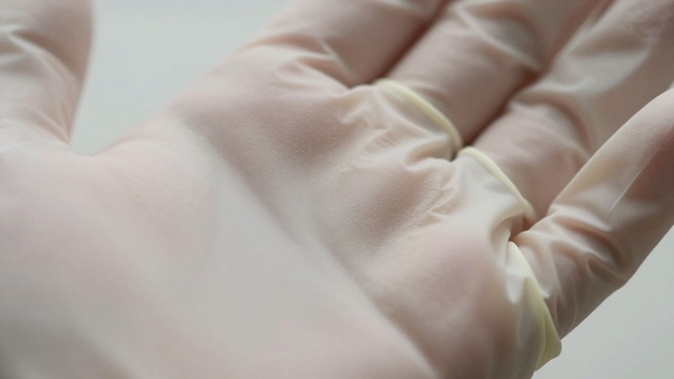 Mikroskopische Ansicht der Materialstruktur