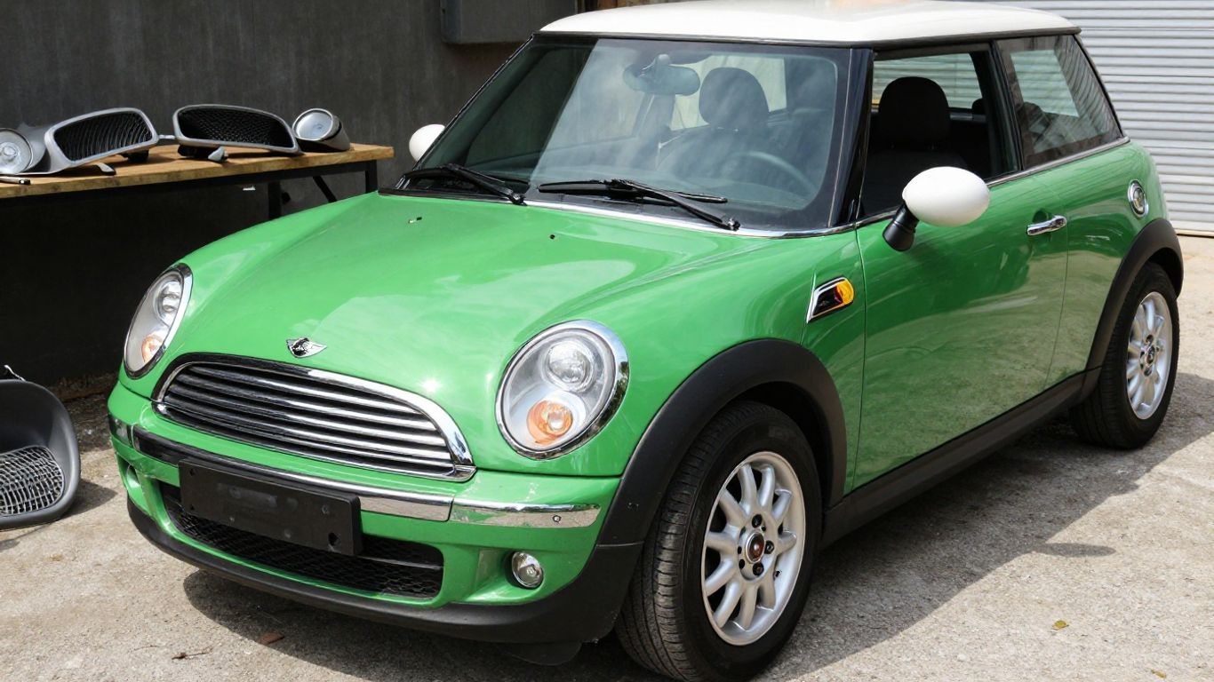 Mini Cooper R50 parts and car