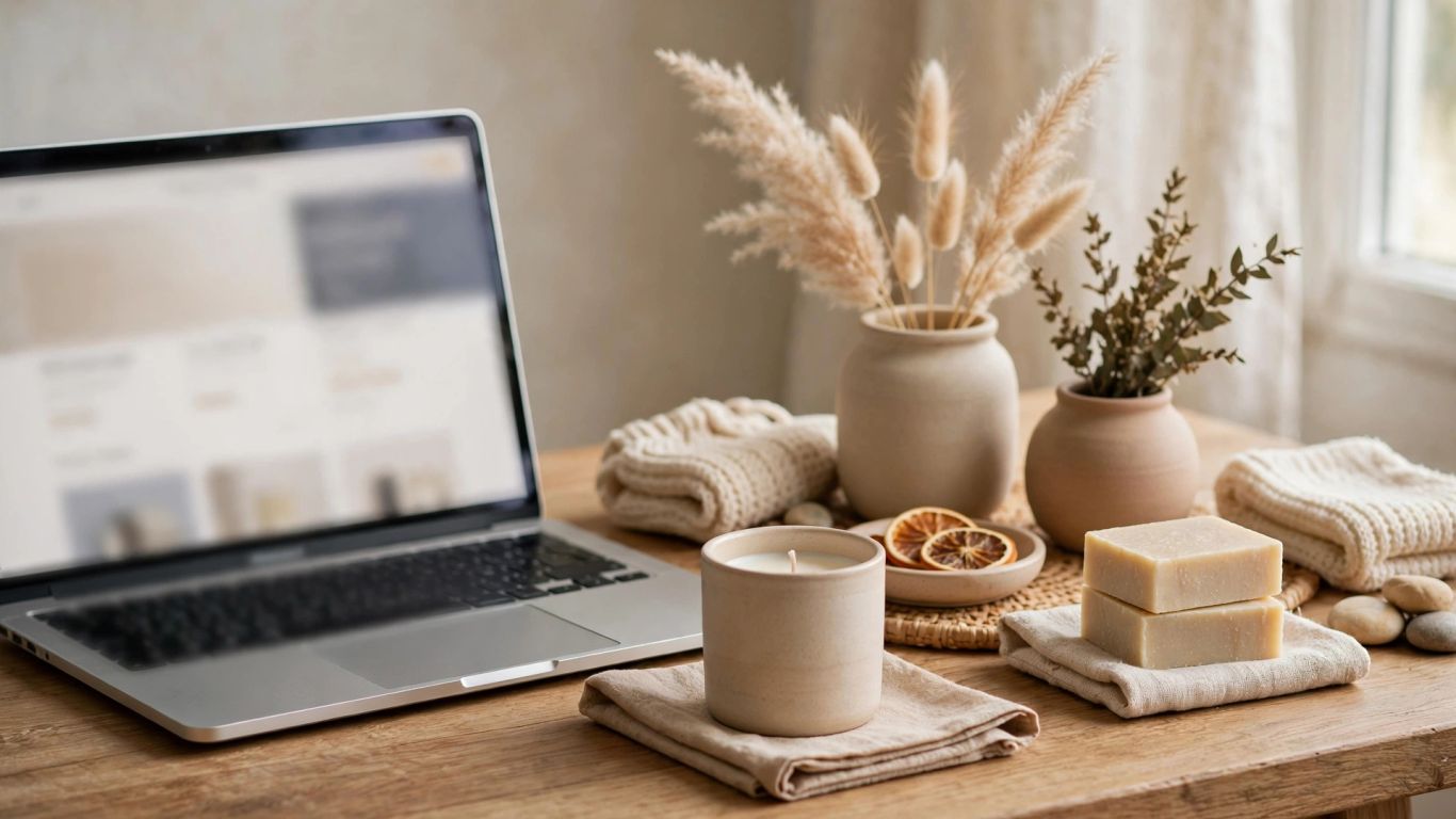 Product imagery and a clear online storefront