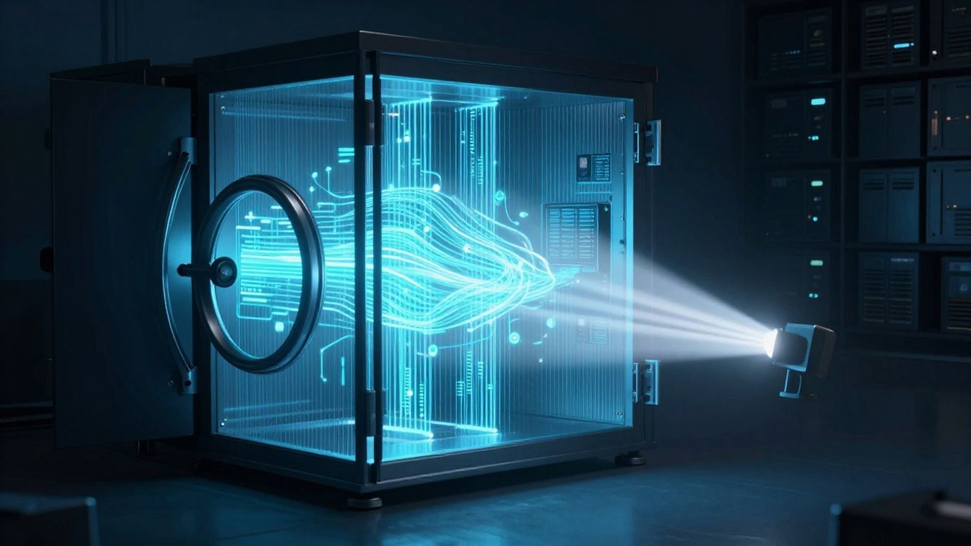 Secure data vault protecting against shadow IT threats.