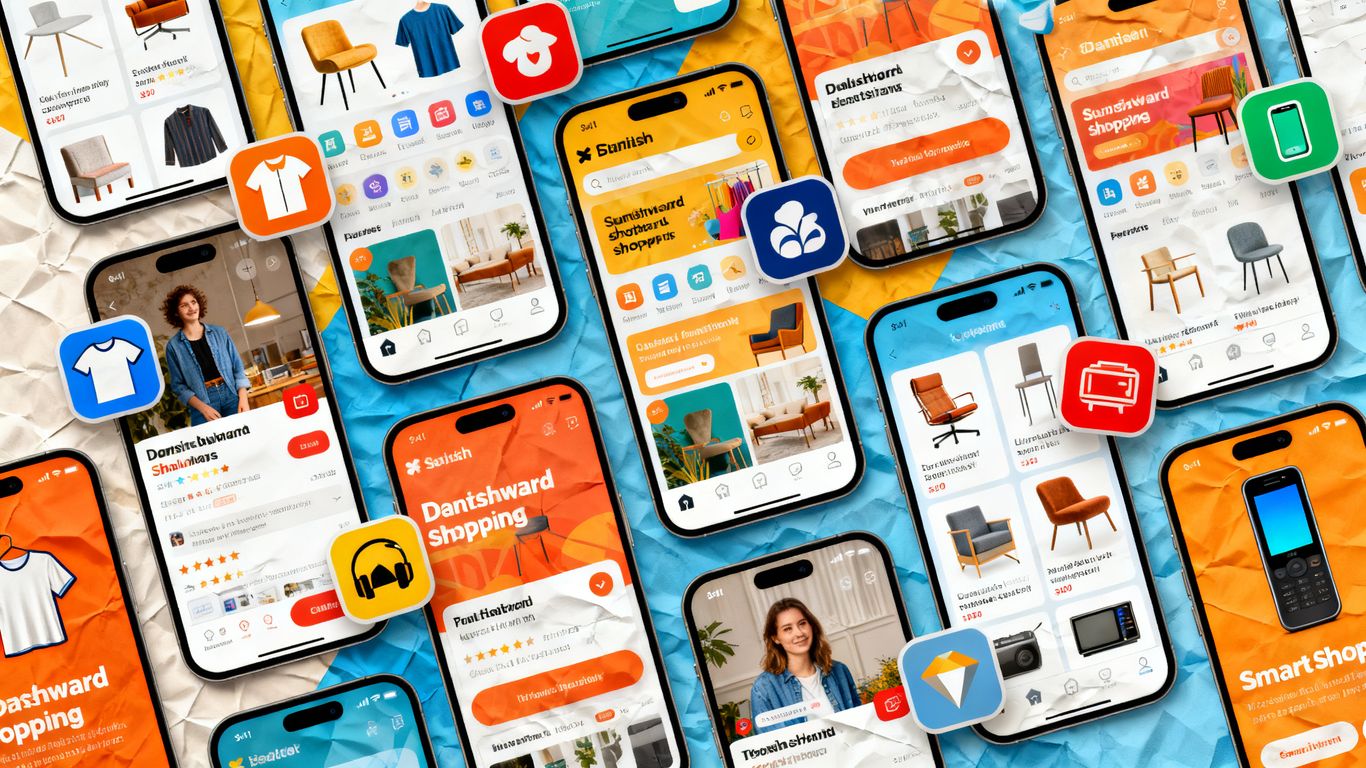 Danske secondhand apps på smartphones