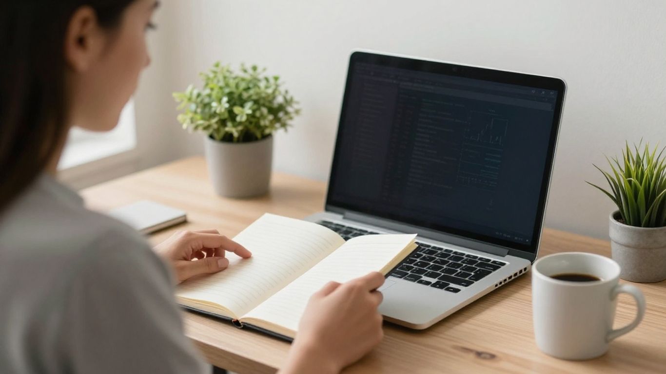 A trader reviewing a calm evaluation plan