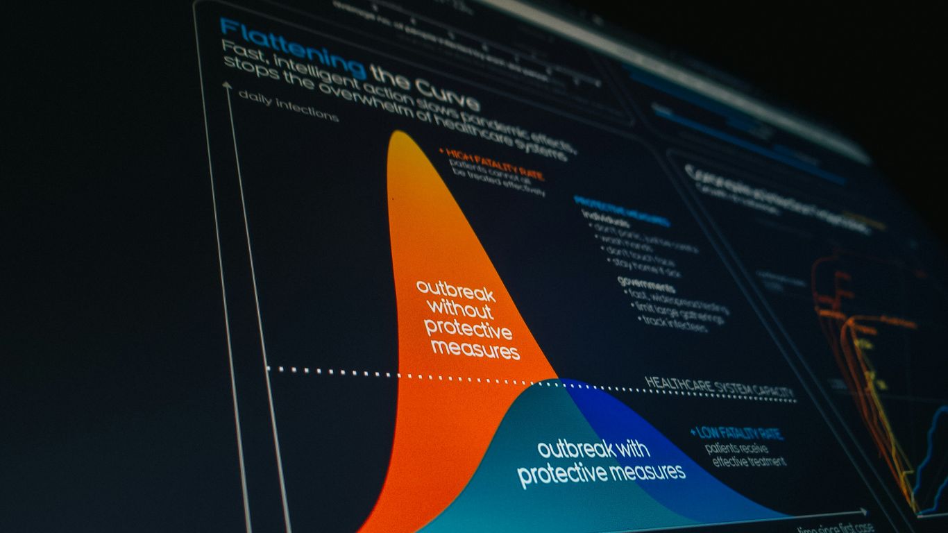 black flat screen computer monitor