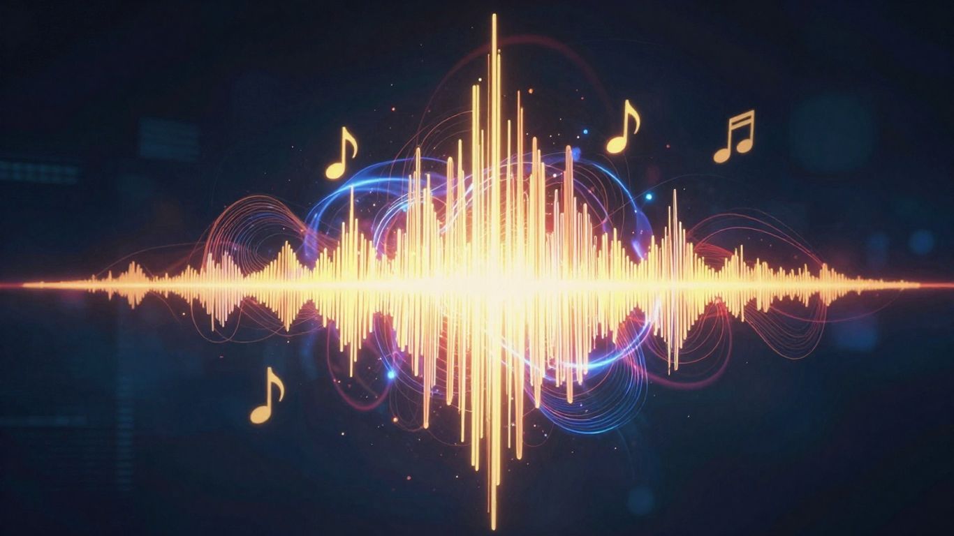 AI generating music from text prompts.