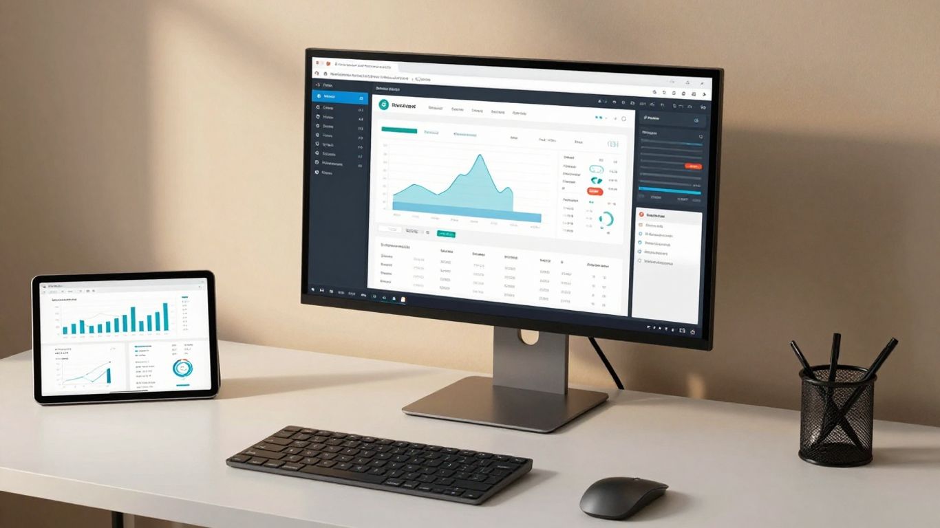 Professional team analyzing content data trends