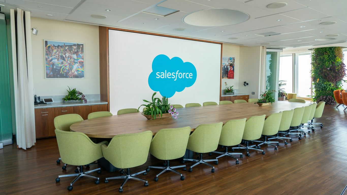 green and brown themed office meeting room