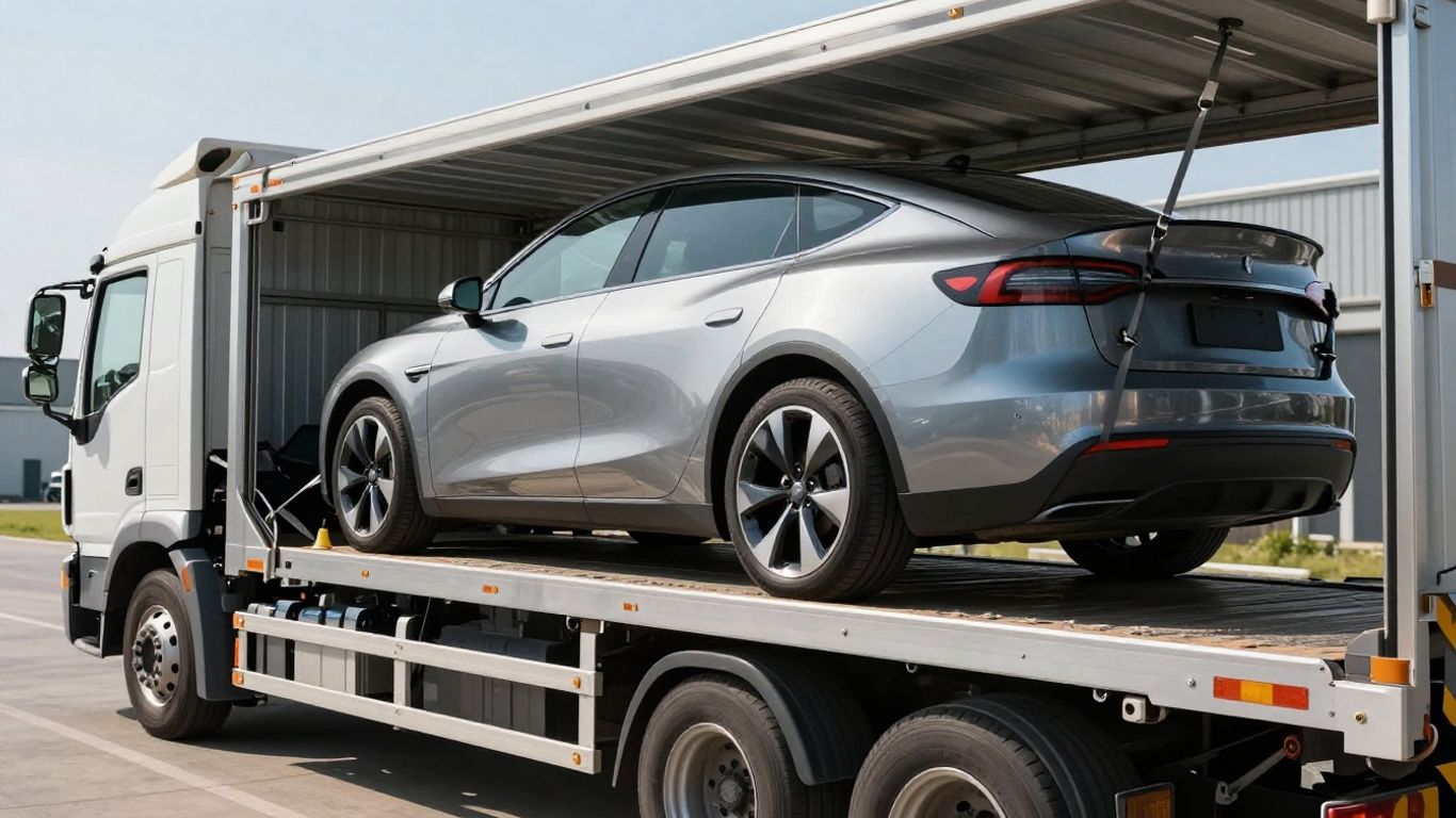 Sicherer Autotransport über die Grenze