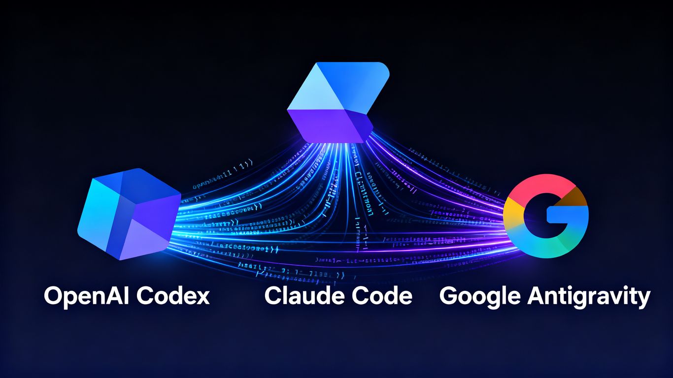 AI coding tools comparison: Codex, Claude, Antigravity