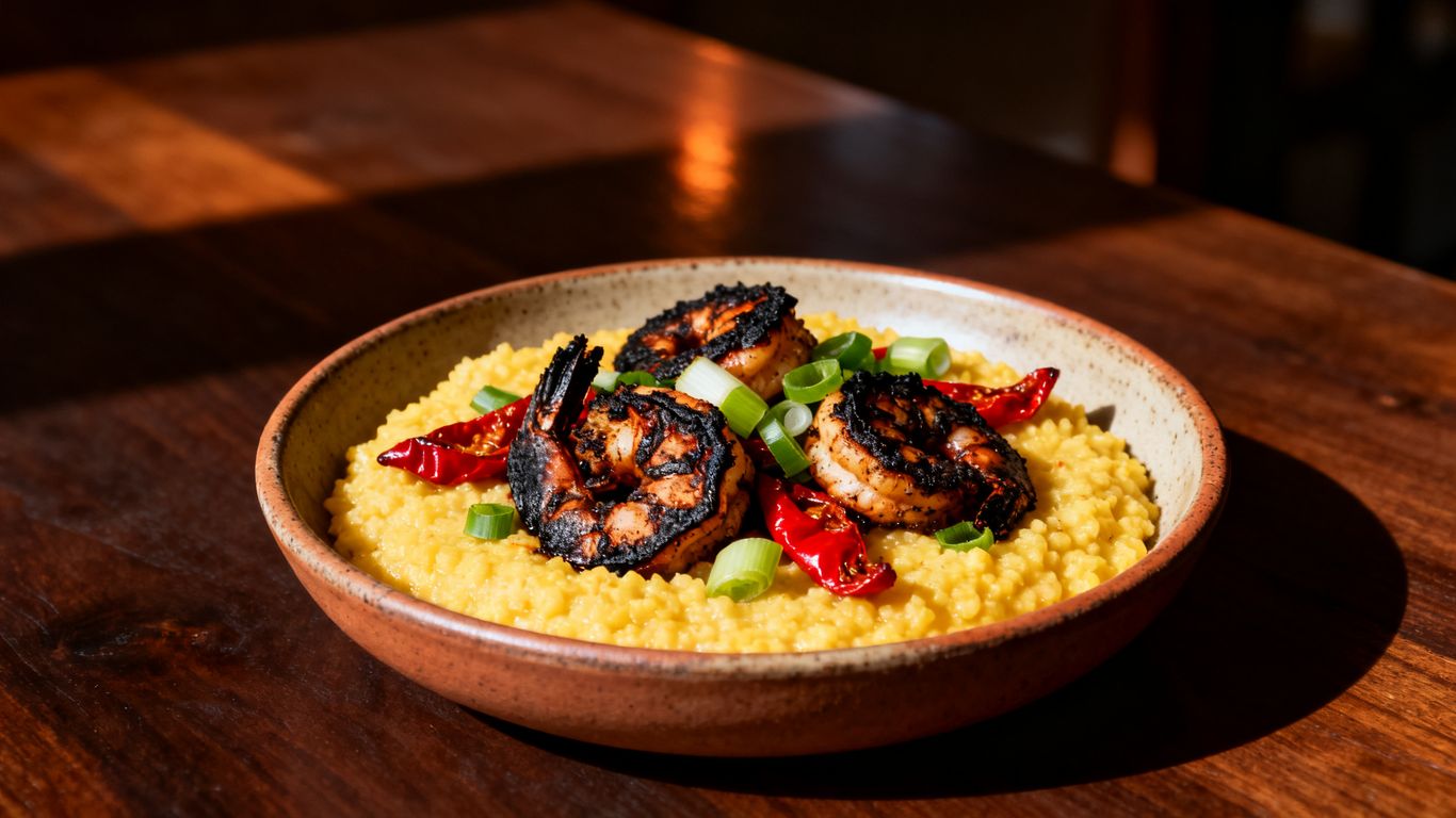 Savoring our shrimp and grits
