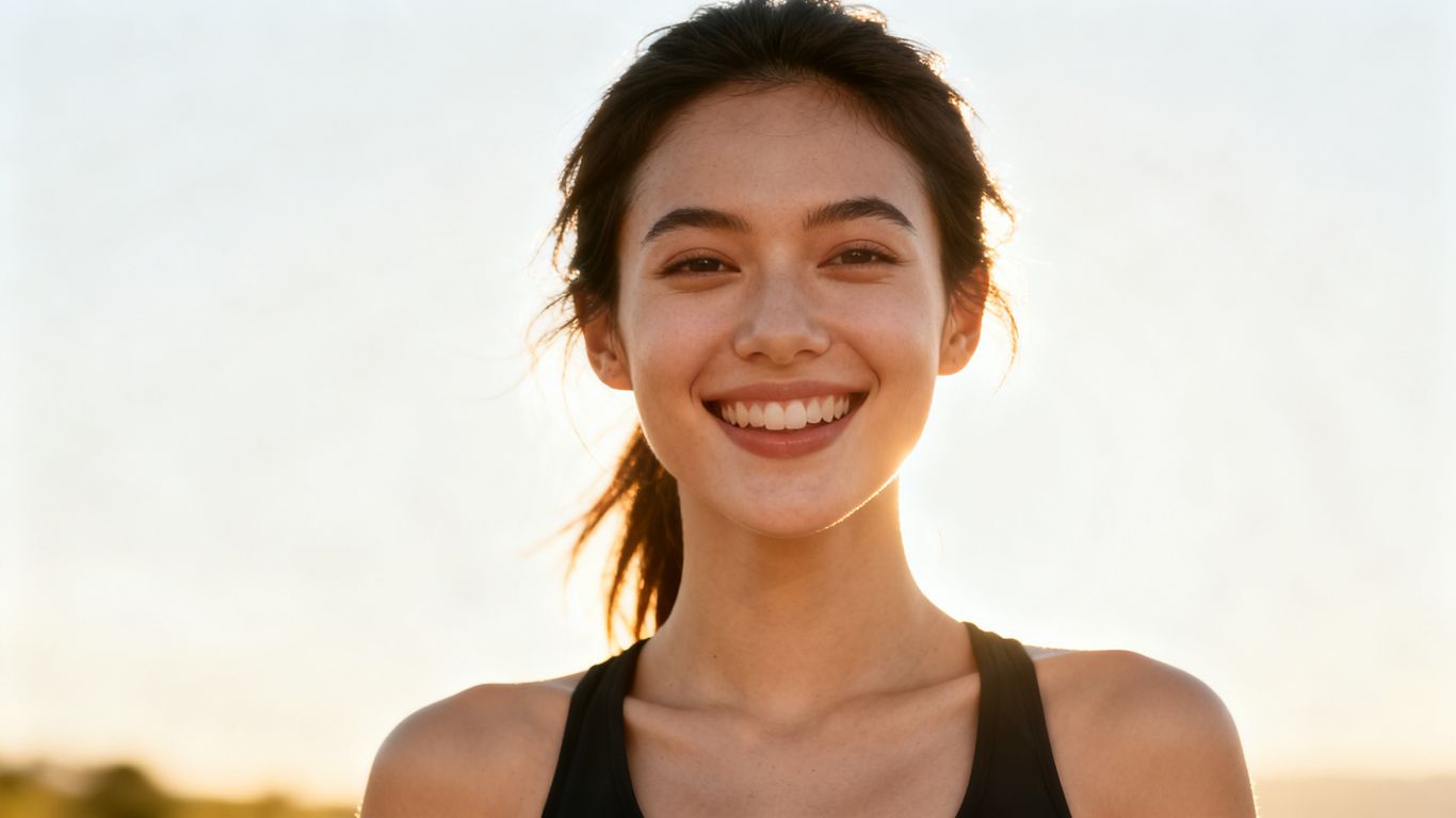 Femme dynamique pleine de vitalité