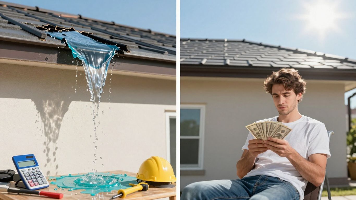 Roof repair cost savings with smart negative keywords.