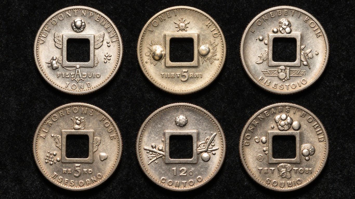 Coin errors display varied types of minting anomalies