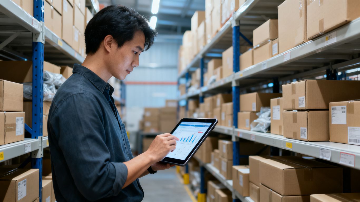 Logistics and store fulfillment preparation