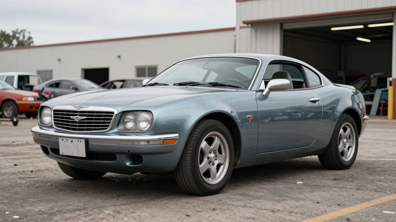 Chrysler Crossfire parts at a Perth wrecking yard.