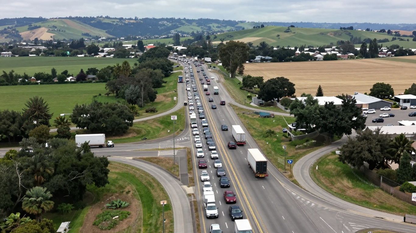 How the I-205/I-580 Interchange Near Tracy Creates One of the Region's Most Congested Recovery Scenes During Commute Hours
