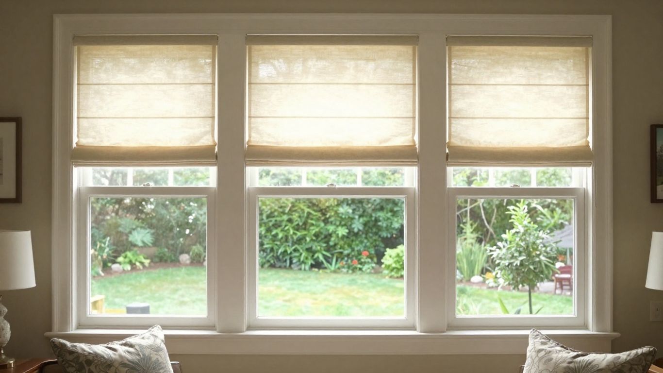 Elegant window treatments in a West Milford home.