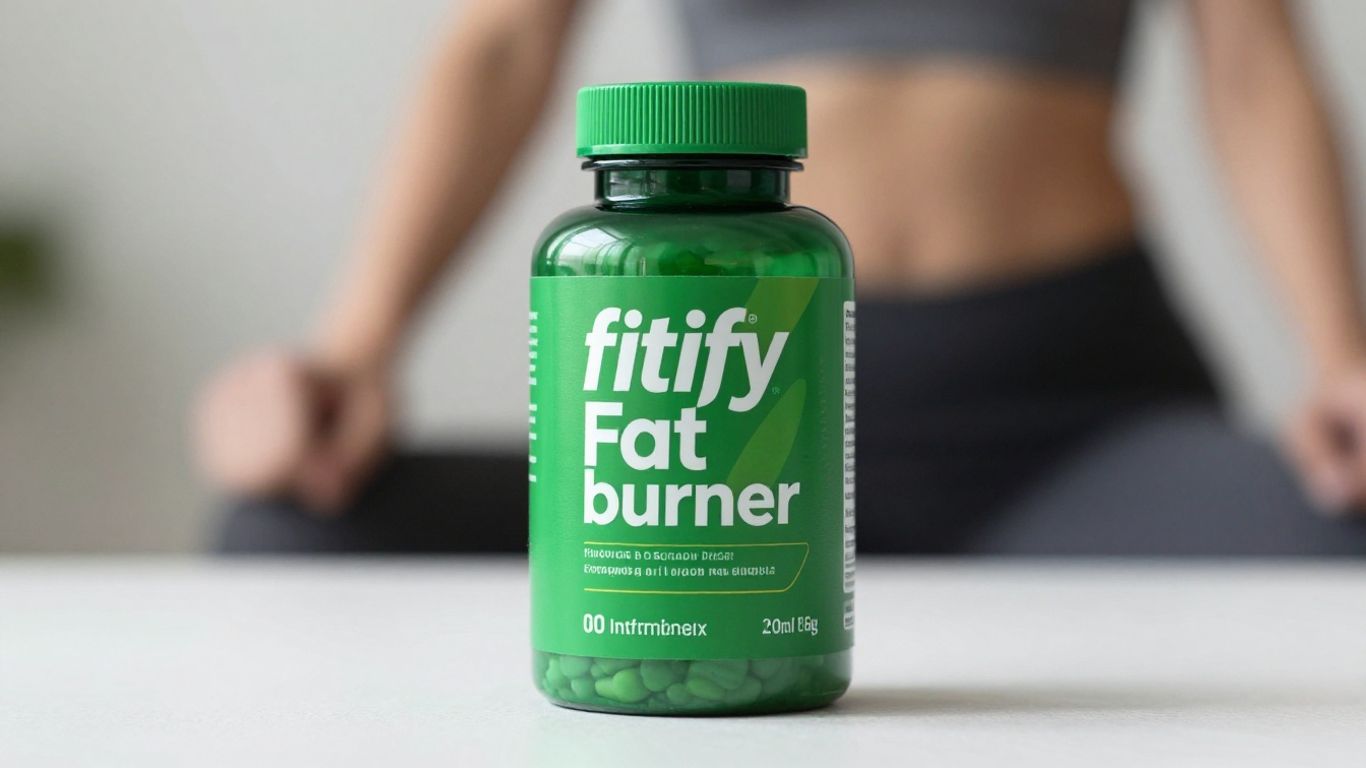 Fitify Fat Burner bottle with natural ingredients