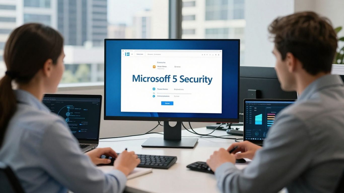 Microsoft 365 security review in Brisbane workplace