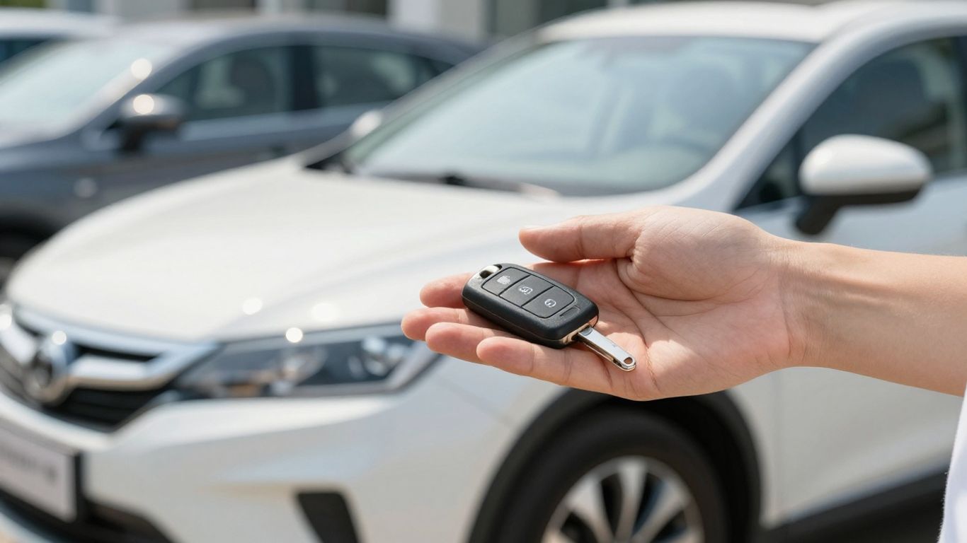 Schlüssel für Gebrauchtwagen-Leasing