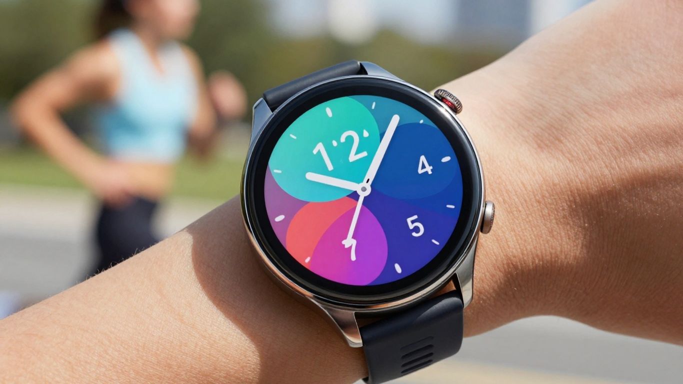 Huawei Watch Fit 4 smartwatch on a wrist.