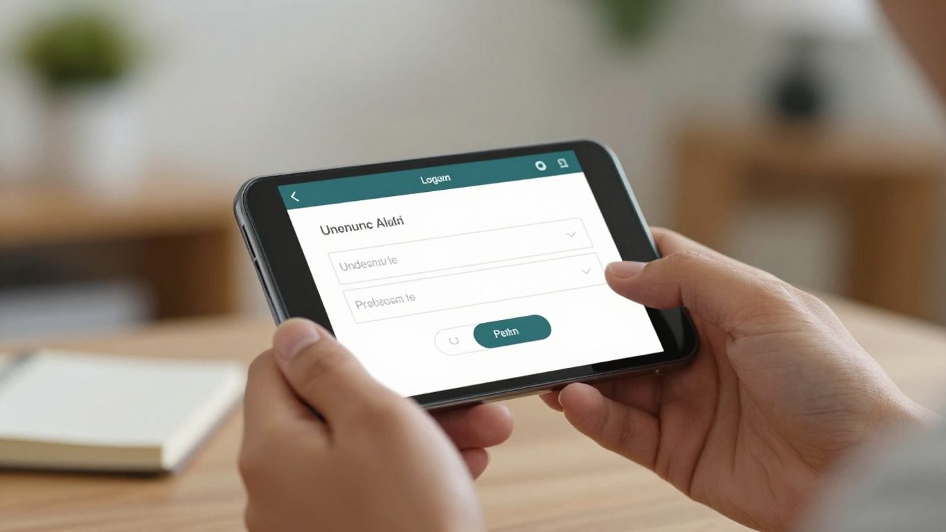myHerbalife Panama login screen on a smartphone.