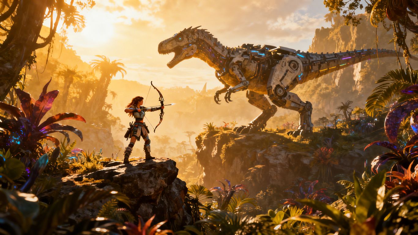 Aloy in Horizon Forbidden West on PC
