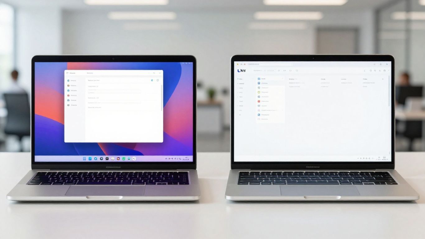 Ahrefs vs LinkCheetah comparison on laptops