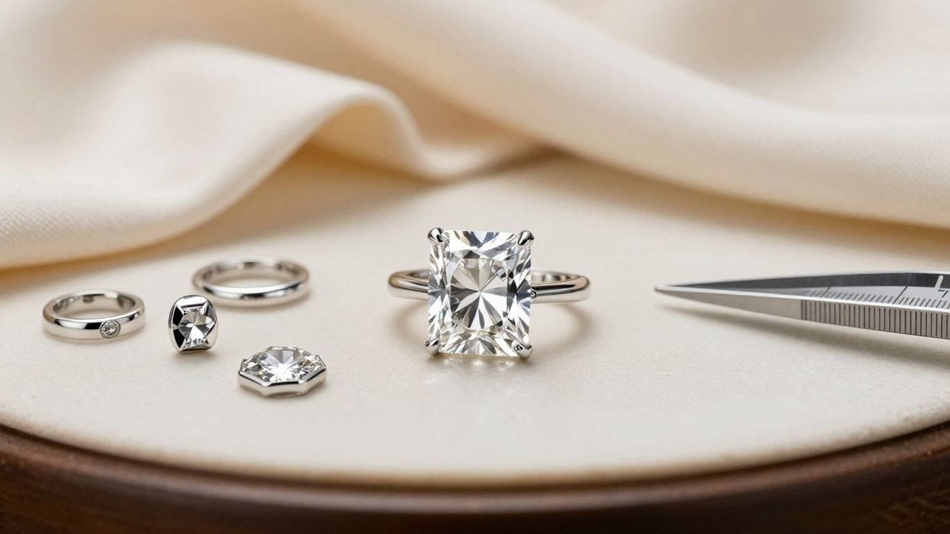 Princess cut solitaire ring: How to choose the perfect style, setting, and diamond_Placeholder